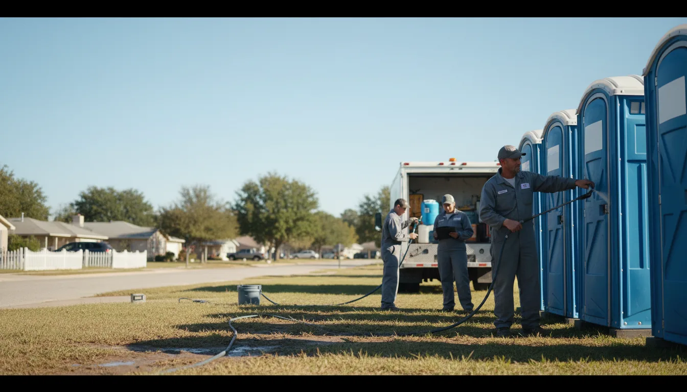 Long-Term Portable Toilet Rental in Alma, MI near me